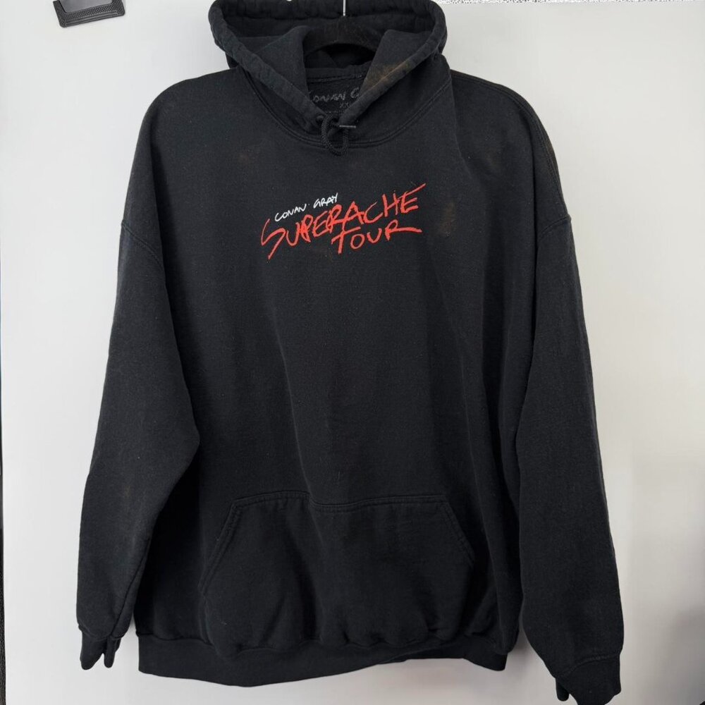 Official Conan Gray Superache Tour Hoodie XXL Oversized Indie Pop Merch Rose